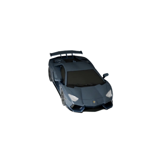 Printable Lamborghini Inspired Supercar STL 3D Model for
