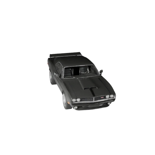 Muscle Car 3D Model for Blender & Games - Realistic PBR (Legacy)