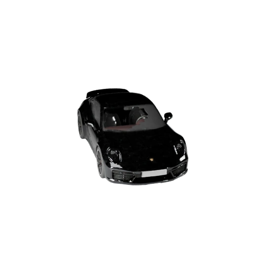 Porsche Inspired Sports Car 3D Model for Blender - Render