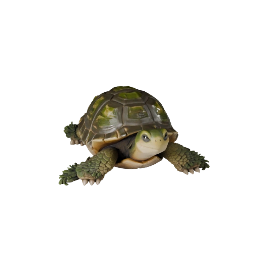 Modèle 3D Tortue Haute Poly - Actif STL Détaillé pour Impression