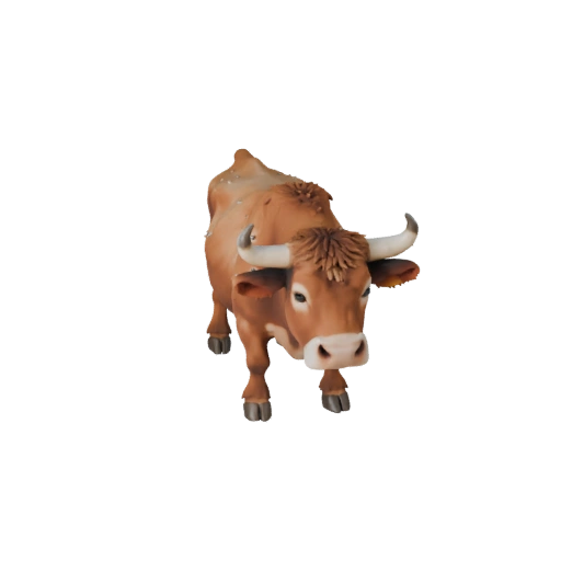 Modelo 3D de Vaca para Unity - Asset Pronto para Jogo, FBX | Livre de Royalties