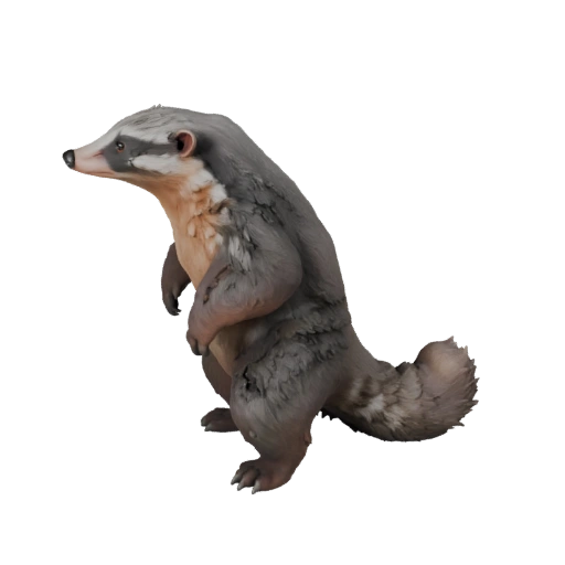 Oso Hormiguero Realista 3D - Asset PBR Rigged para Juegos | PBR