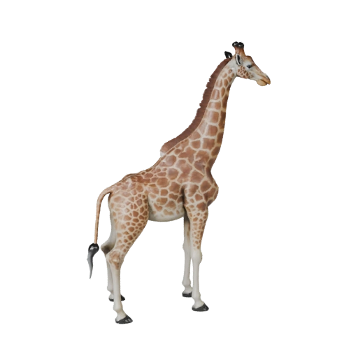 Giraffe 3D Modell für Blender - PBR Asset mit Texturen | PBR