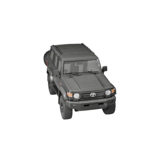Modelo 3D Imprimível SUV Inspirado em Toyota STL - Display