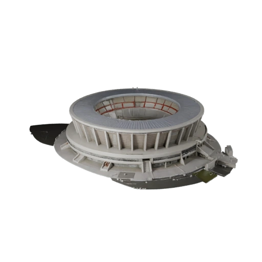 Modèle 3D d'extérieur de stade pour Unreal - Asset temps réel