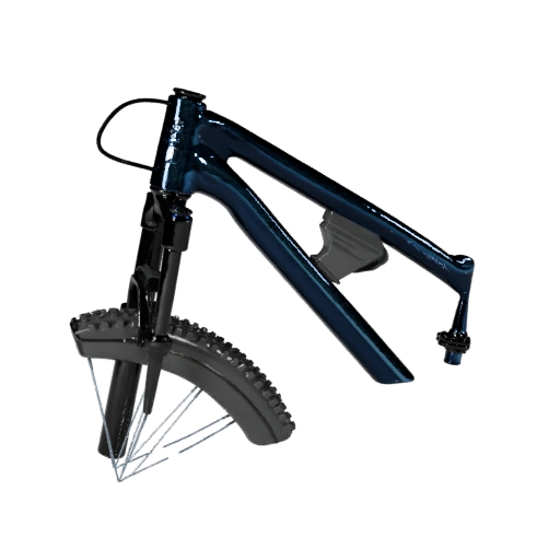 Modèle 3D de VTT Haute Poly pour Rendu Studio