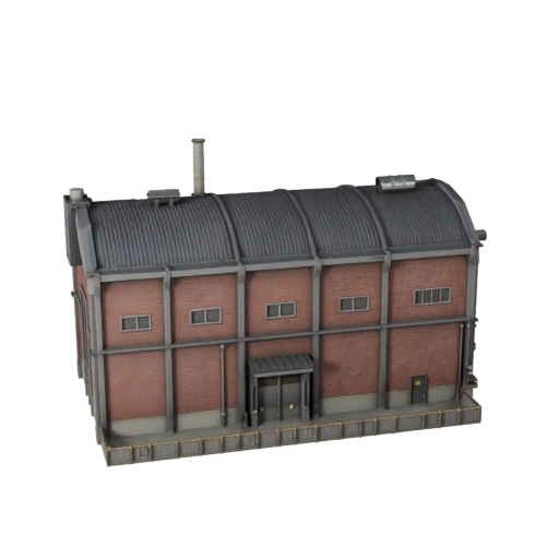 Modelo 3D de Planta de Energía para Unity - Activo de Juego para Arquitectura