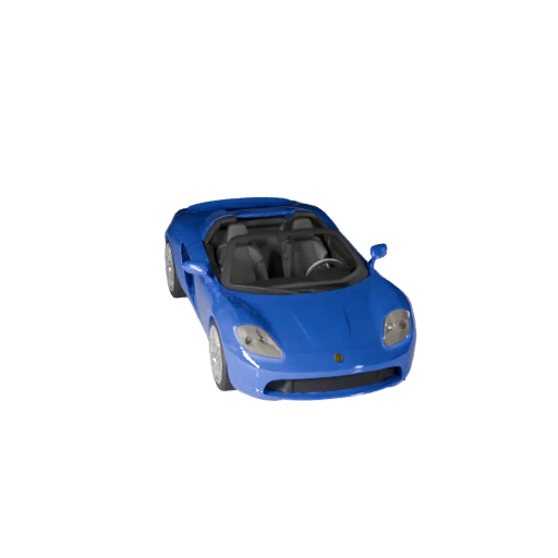 Modelo 3D Roadster para Blender - Asset Listo para Renderizar