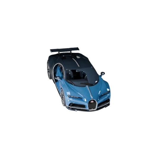 Hiperdeportivo inspirado en Bugatti 3D Model para Blender - Render