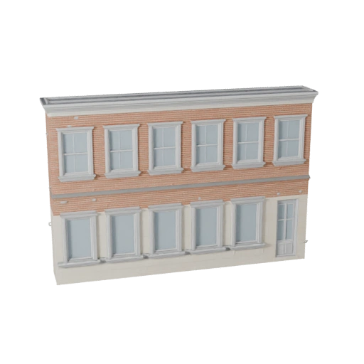 Kit de façade de rue modulaire 3D pour Blender - Asset de rendu