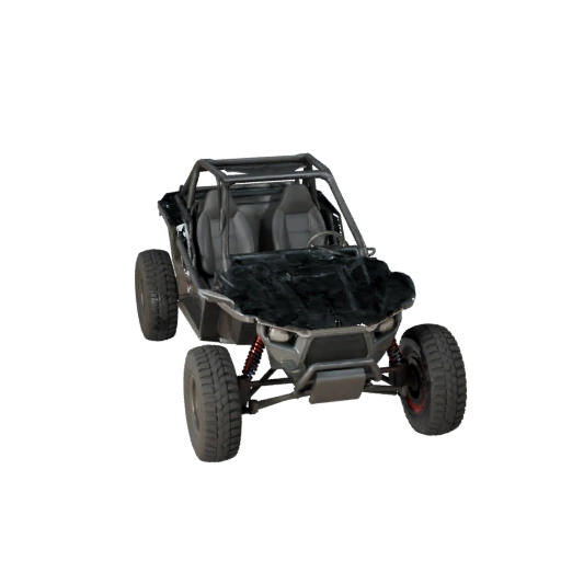 Modelo 3D de Buggy de Duna Pronto para Jogo para Uso em Tempo Real Asset PBR