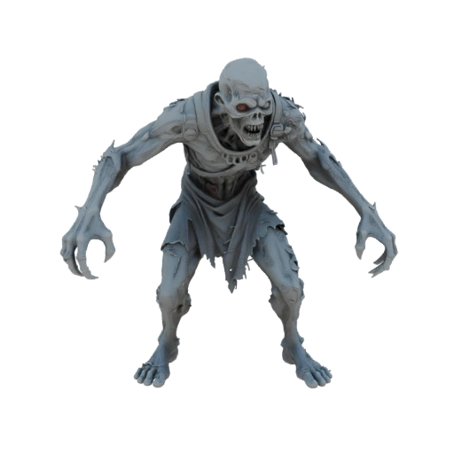 Pack STL Zombi No Muerto de Fantasía Oscura