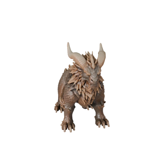 Modello 3D Grifone High Poly - Asset STL Dettagliato per la Stampa