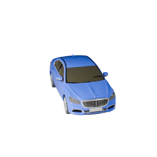 Luxuslimousine 3D-Modell für Blender & Spiele - Realistisches PBR (Legacy)
