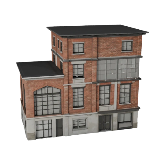 Modello 3D Casa Mediterranea per Unreal - Asset Realtime