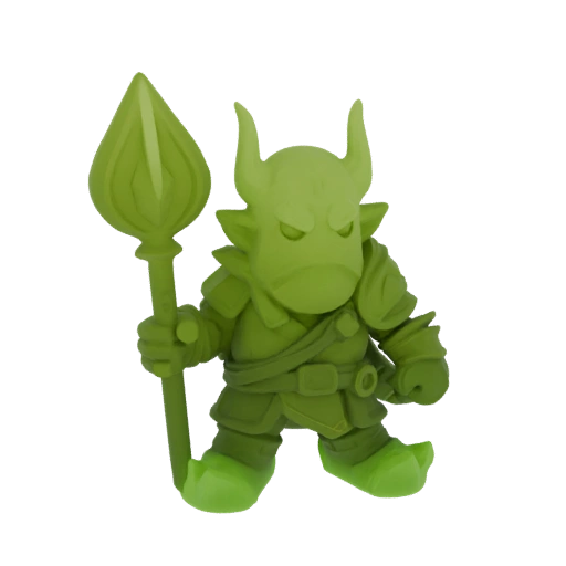 Fantasy Dwarf Warrior Miniature STL - Exploration