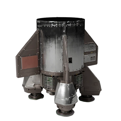 Modello 3D razzo per Blender e Giochi - Asset PBR realistico