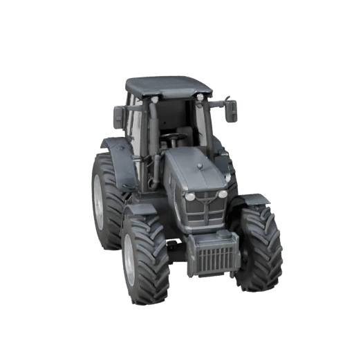 Modelo 3D Imprimible de Tractor Agrícola STL para Coleccionables y