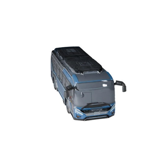 Ônibus Futurista Modelo 3D para Unreal Engine - Pronto para Jogo