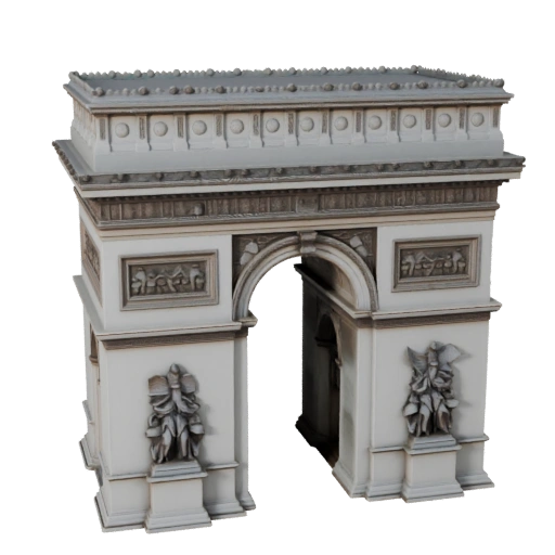 Modèle 3D Arc de Triomphe pour Unreal - Asset Temps Réel