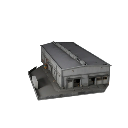 Distributionszentrum 3D-Modell für Unity - Spiel-Asset
