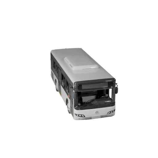 City Bus 3D Model for Unity - Low Poly Game Asset Pro