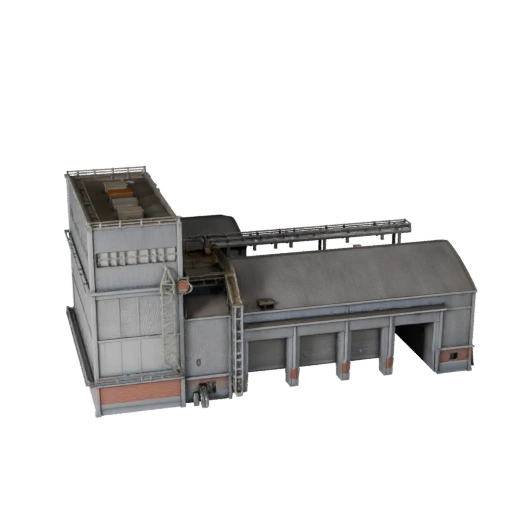 Steel Mill 3D Model for Unreal - Realtime UE Asset