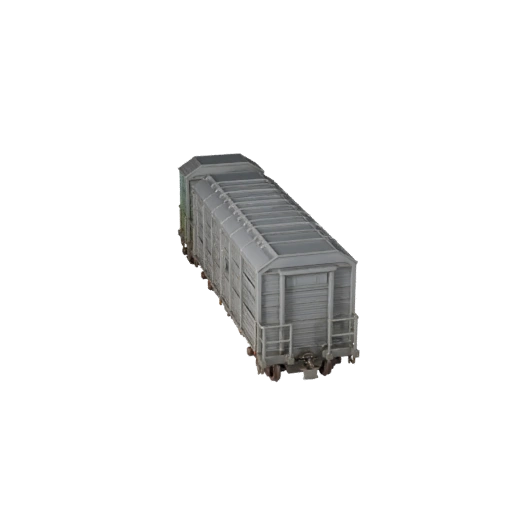 Trem de Carga 3D Model para Unity - Ativo de Jogo Baixo Poli