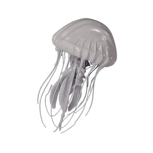 Modello 3D di Medusa Realistica - Asset PBR Rigged per Giochi | PBR