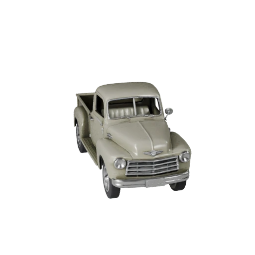 Camionnette Vintage 3D Model - Prêt pour le jeu PBR Transport