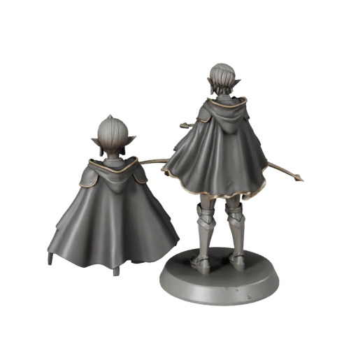 Studio Elf Ranger Miniature | Render Marketing Pack