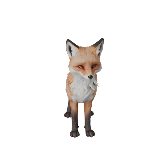 Modelo 3D de Feneco para Unity - Asset Pronto para Jogo, FBX | Livre de Royalties