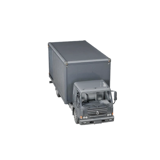Kühltransporter 3D-Modell für Unreal Engine - Spiel