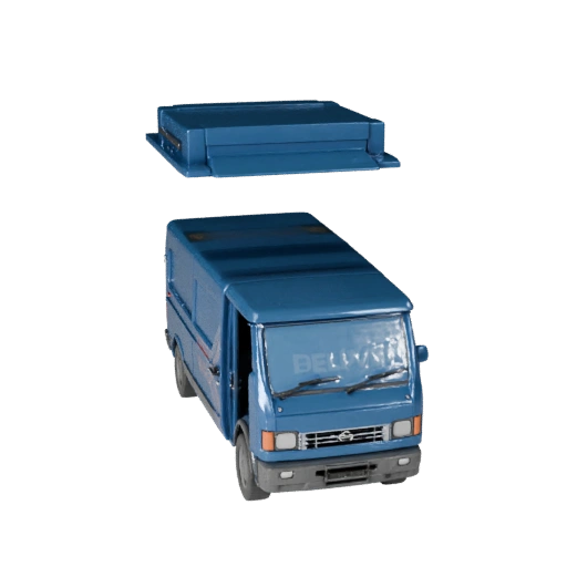 Camionnette de livraison STL Imprimable 3D pour Objets de Collection & (Legacy)