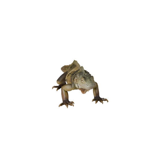 Modello 3D Iguana per Blender - Asset PBR con Texture | Royalty-Free