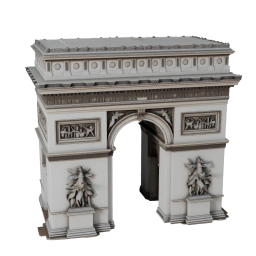 Modèle 3D Haute Poly Arc de Triomphe pour Archviz pour l'Architecture