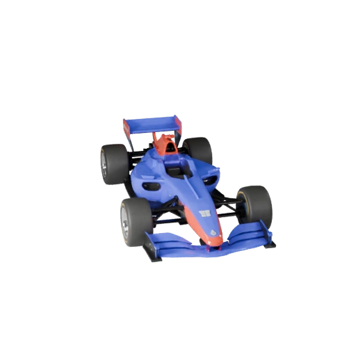 Coche de Fórmula de Alto Poligonaje 3D para Renders de Estudio - PBR (Legacy)