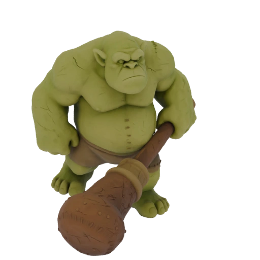 Fantasy Troll Feind Miniatur STL - Schwarm