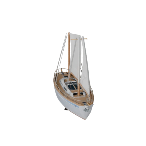 Modèle 3D de Voilier pour Unity - Asset Pro Low Poly pour Jeu