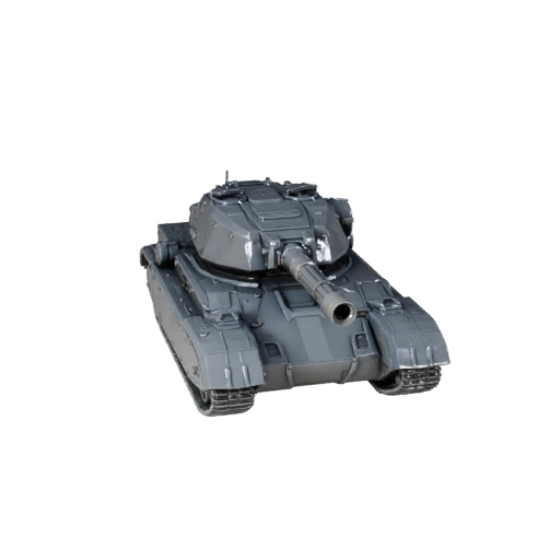 Printable Sci Fi Tank STL 3D Model for Collectibles &