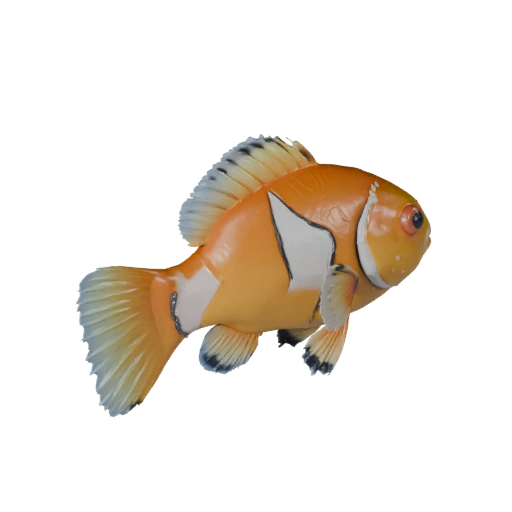 Modèle 3D de poisson-clown pour Unity - Actif prêt pour le jeu, FBX | Libre de droits