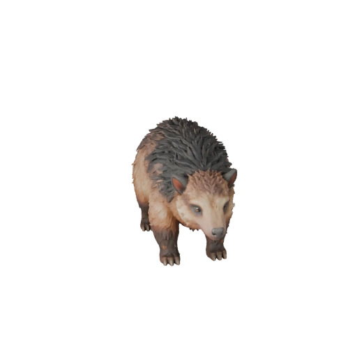 Armadillo 3D Model for Blender - PBR Asset with Textures | PBR