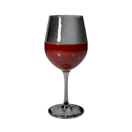 Bicchiere da Vino 3D Asset Pronto per Unity per Uso su Motori di Gioco