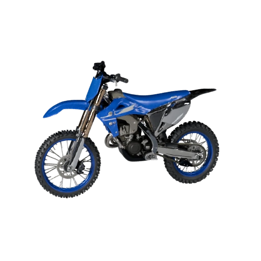 Moto tout-terrain inspirée de Yamaha 3D - Prête pour le jeu PBR