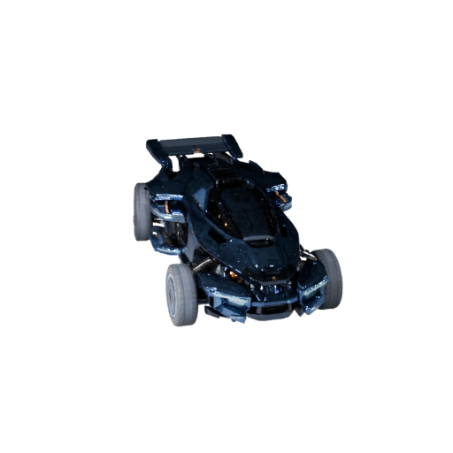 Hover Bike 3D Model for Blender & Games - Realistic PBR