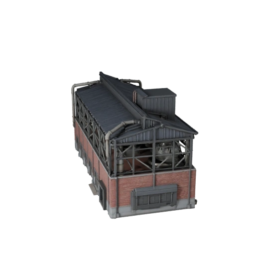 Planta de Tratamiento de Agua Modelo 3D para Unreal - Asset en Tiempo Real
