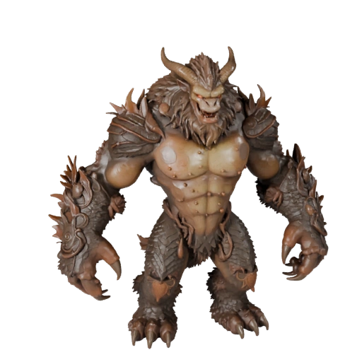 Yeti 3D Modell für Unity - Spielfertiges Asset, FBX | Lizenzfrei