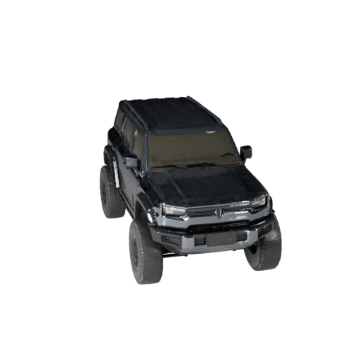 Modèle 3D de SUV Futuriste - Transport Prêt pour le Jeu PBR
