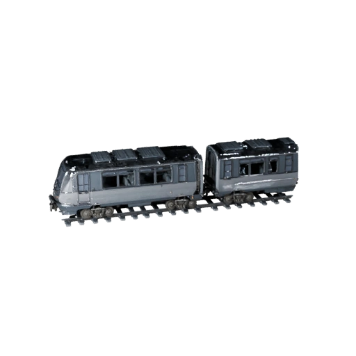 Modelo 3D Monorraíl Futurista - Transporte PBR Listo para Juegos