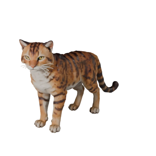 Modelo 3D de Guepardo para Blender - Asset PBR com Texturas | PBR